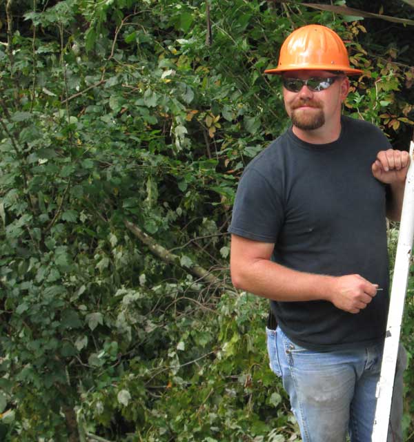 Jason Price, founder of Price's Tree Service in Northeast Tennessee